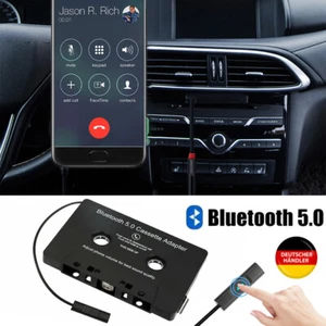 Auto Audio Bluetooth 5.0 Kassette Adapter auf AUX-Empfänger Kassette USB Auflade - Bild 1 von 14