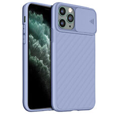 Case Apple iPhone 11 Pro Max Protection Ribbed finish Purple camera cover