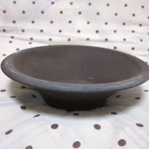 Japanese Bonsai Pot Tokoname Yamaaki 山秋 Round 29.5cm×29.5cm×9cm vintage Japan #2 - Picture 1 of 7