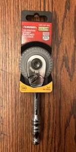 Stubby Ratchet Husky 100-Position 3/8"-Drive Quick Release #1005597943 NOB - Picture 1 of 4