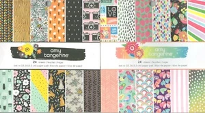 Amy Tangerine 6x6 themed paper pads~Varieties~Super Cute! Quick Ship! - Picture 1 of 3