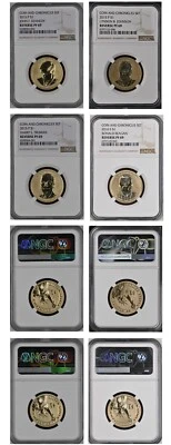 2015 P/2016 S - Coin and Chronicles Presidential Dollar Set NGC Reverse PF 69 - Image 1 of 4