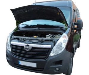 Kit de instalación de puntales de capó x2 amortiguador elevador de gasolina apto para Opel Movano B 2010-2018 - Imagen 1 de 3