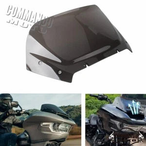 For Harley Road Glide CVO FLTRXSE FLTRXSTSE 2024-Later 10" Windshield Smoke - Picture 1 of 7