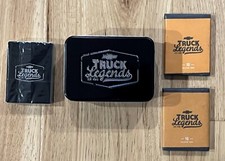 CHEVY PLAYING CARDS TIN BOX TRUCK LEGENDS EST 1918 NEW PLUS 2 PACKS TRADING CARD