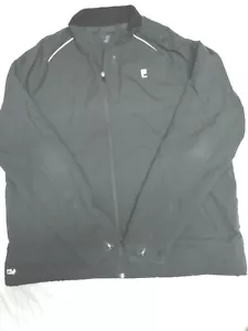Fila Sport Mens Light weight Dark Grey Full Zip Jacket Coat - Size XLarge - Picture 1 of 5