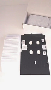 10PC PVC ID CARD Tray Plastic Printing for Epson R260 R265 R270 R280 R285 R290 - Picture 1 of 3