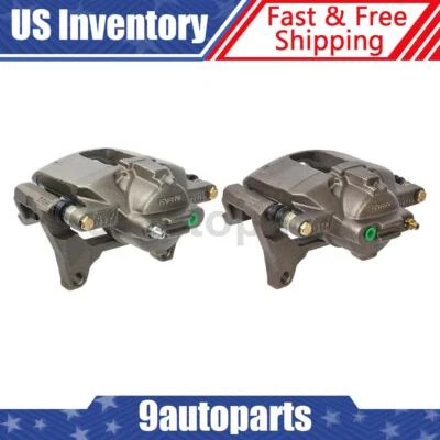 Front Left Front Right Brake Calipers Set of 2 For 2009-2012 Dodge Journey - Image 1 of 4