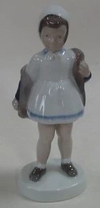 BING GRONDAHL B&G Royal Copenhagen Children Little GIRL MISS CHARMING FIGURINE - Picture 1 of 6