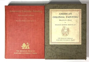 Vtg 1959 American Colonial Painting Materials for a History Belknap Harvard 1st - Picture 1 of 12
