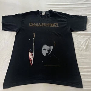 Vintage 2006 Halloween Michael Myers Shirt Size L Horror Evil Never Dies - Picture 1 of 7