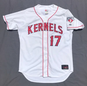 Cedar Rapids Kernels #17 Authentic Team Issued MiLB Baseball Jersey (Old Logo) - Picture 1 of 9