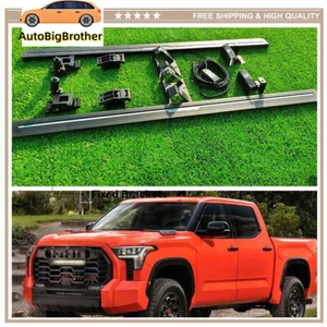 Fit for 2022 2023 TOYOTA TUNDRA Deployable Electric Pedal Running Board Nerf Bar - Picture 1 of 11
