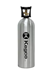 NEW Kegco 20 lb. Aluminum Co2 Tank - Picture 1 of 6