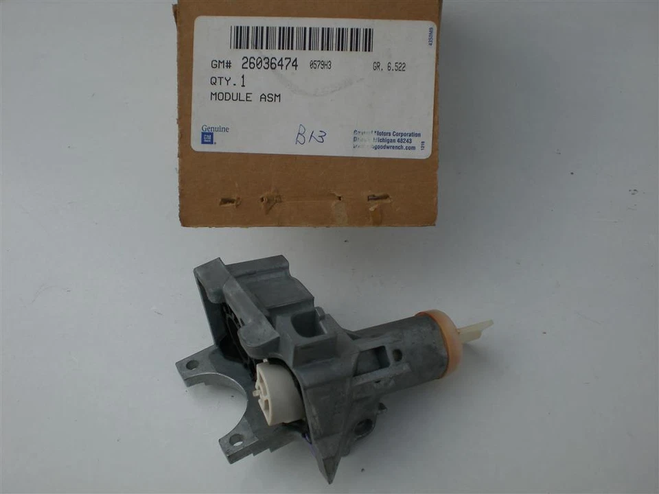 BUICK 26036474 1997-2003; CENTURY & REGAL CASE; CILINDRO DE BLOQUEO DE ENCENDIDO Foto 1 de 1