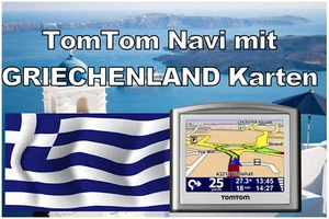 Navigationsgerät mit Griechenland Karten von 2024 (TomTom) **TOP Navi** - Bild 1 von 1