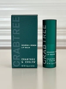 Neu im Karton Crabtree & Evelyn NOURISH & RENEW Lippenbalsam KOSTENLOSER VERSAND - Bild 1 von 2