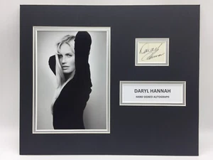 RARE Daryl Hannah Signed Photo Display + COA AUTOGRAPH BLADE RUNNER SPLASH - Picture 1 of 3