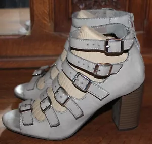 Tacones con tiras topo RESTRINGIDOS talla 8,5 L#873 - Imagen 1 de 6