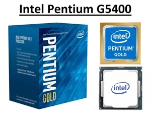 Intel Pentium G5400 SR3X9 Dual Core Processor 3.7 GHz, Socket LGA1151, 58W CPU - Picture 1 of 4