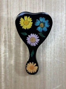 Handmade Resin Hair Brush Real Flowers Customized Colorful Hair Brush - Picture 1 of 10