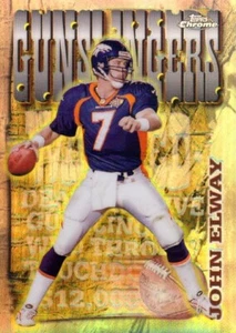 John Elway 1998 Topps Chrom Season's Best Refractors #30 Einsatzkarte - Bild 1 von 2
