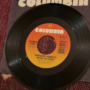 Gregory Abbott Shake You Down/Wait Until Tomorrow 45 rpm - Imagen 1 de 3