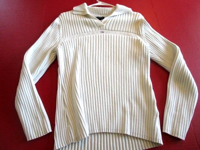 Tommy Hilfiger 女式毛衣,尺寸:XL 白色 — 第 1/4 张图片