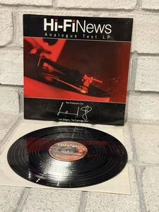 HI-FI NEWS ANALOGUE TEST LP THE PRODUCER'S CUT LEN GREGORY VINYL - Picture 1 of 5