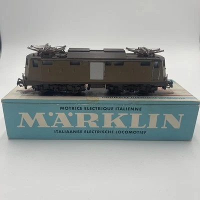 Vintage MARKLIN HO #3035 Italian Electric Locomotive Engine New In Box - Image 1 of 4