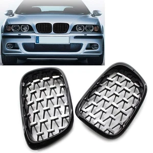 Parrilla delantera Black Diamond Meteor para BMW E39 serie 5 1999-2003 - Imagen 1 de 9