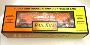 MTH, O, Waddell Coal Mining Co. Orange 2-Bay Hopper Car, WDLX 101, C-8 LN/WB - Picture 1 of 24