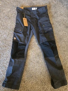 Fjallraven G-1000 Vidda Pro Pantaloni Ventilati Uomo 33-34 US 50 EU Grigio Nero - Foto 1 di 12