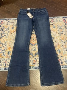 Women’s Harley-Davidson Boot Cut Denim Jeans - Dark Wash, Size 30 - Picture 1 of 3