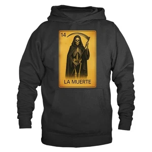 LA MUERTE LOTERIA CARD PULLOVER HOODIE - Bild 1 von 10