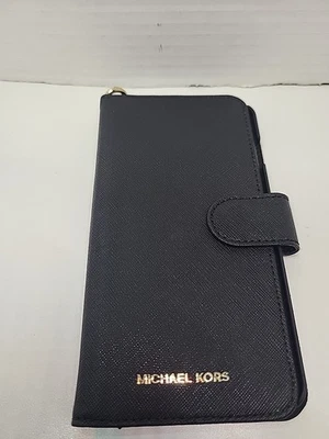 Funda tipo folio de cuero Michael Kors para iPhone Plus/7 Plus Foto 1 de 4