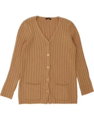 Suéter Cárdigan Mujer SISLEY UK 14 Medio Beige Lana DM81 Foto 1 de 3