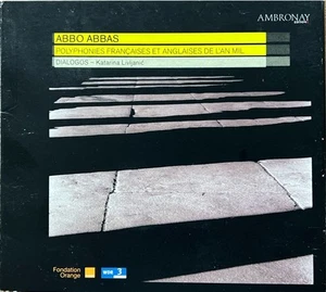 Dialogos - CD - Abbo Abbas : Polyphonies An Mil (NM/VG+) - Photo 1/4