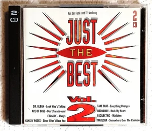 💡 2 CD - Just the Best - Vol. 2 (P. 1994 / Dr. Alban, Yellow, Marusha, Erasure) - Bild 1 von 5