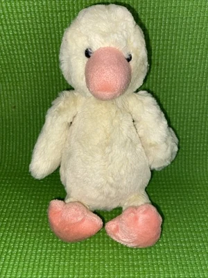 Jellycat Bashful Duckling Ducky Plush Animal Soft 7” Yellow - Image 1 of 4