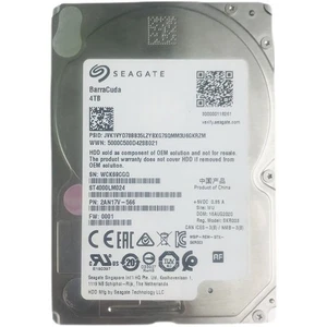 4TB Seagate Barracuda ST4000LM024 2.5" SATA III Hard Drive HDD - Picture 1 of 4