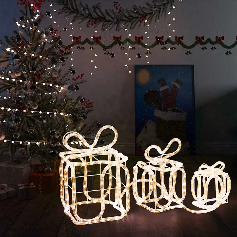 Weihnachtsdekoration Geschenkboxen mit 180 LEDs Indoor Outdoor