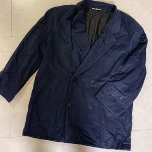 Givenchy Cashmere Peacort Navy - Picture 1 of 4