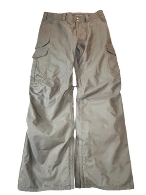 Pantalones cargo Burton Mb para hombre medianos negros esquí snowboard forro para estar Foto 1 de 4