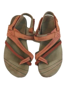 Merrell: Freesia Copper Glaze Sandals Size 9 - Picture 1 of 10