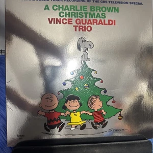 A Charlie Brown Christmas Vince Guaraldi Trio LP Green Splatter - Picture 1 of 4