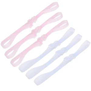 6 pares/correas elásticas ajustables coloridas de 0,0 cm - Imagen 1 de 12