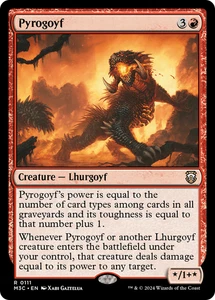 Pyrogoyf #111 | Near Mint | Modern Horizons 3 Commander Magic MTG - Picture 1 of 1