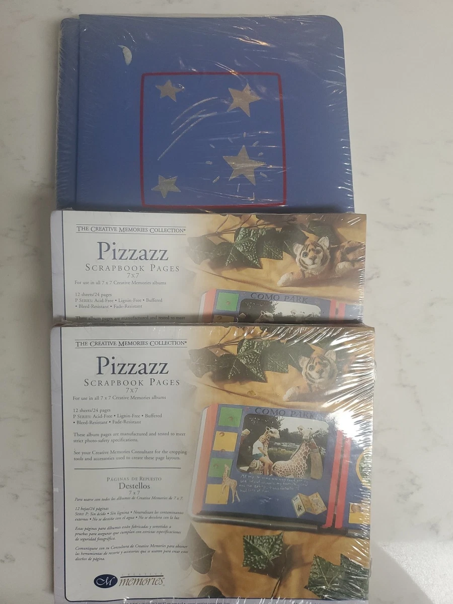 Creative Memories Scrapbooking Albums Blue 7x7 Album for sale | eBay