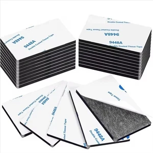 Doppelseitige Klebepads strapazierfähig Schaumstoff selbstklebend Montagepad länglich 12er Pack - Bild 1 von 9